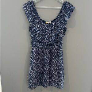 Floral Ruffle Sleeve Dress size S